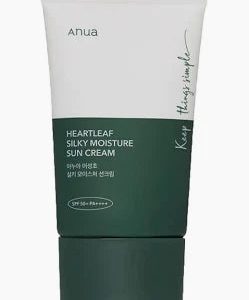 Anua Heartleaf Silky Moisture Sun Cream